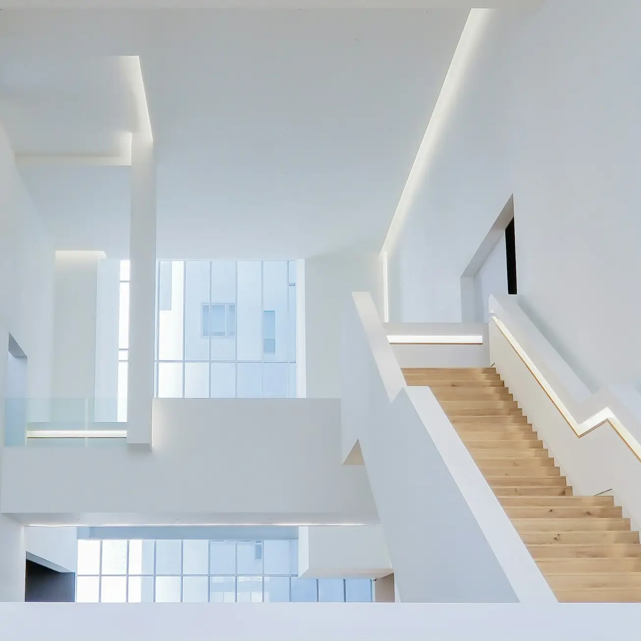 brown star and white balcony
